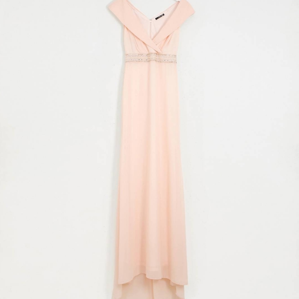 Pink maxi dress